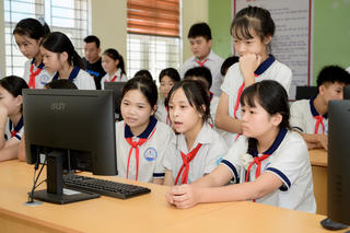 MSD United Way Việt Nam và Công ty Ford Việt Nam triển khai Dự án Trường học hạnh phúc đổi mới sáng tạo và chương trình giáo dục “Công dân số chuẩn” cho trường THCS Mường Vang