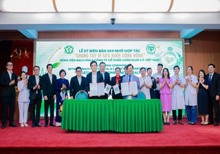 C.P. Việt Nam phối hợp cùng bệnh viện hàng đầu Việt Nam mở rộng hợp tác vì sức khỏe cộng đồng