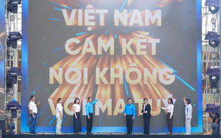 Nhiều hoạt động thiết thực tại Ngày hội 'Công nhân Việt Nam kiên quyết nói không với ma túy'
