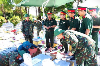 Quảng Trị hoàn thành mục tiêu lấy mẫu sinh phẩm xác định danh tính liệt sĩ
