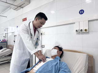 Cứu sống bệnh nhân lóc động mạch chủ cấp tính type A liên quan hội chứng Marfan