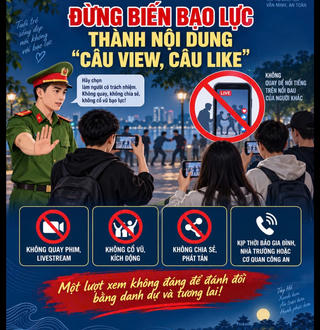 Công an cảnh báo tình trạng livestream, cổ vũ đánh nhau để “câu view, câu like”