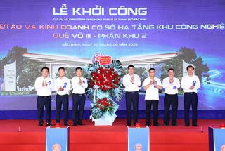 Gần 2.800 tỷ đồng đầu tư Khu công nghiệp Quế Võ III - Phân khu 2