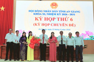 An Giang: Bầu Chủ tịch HĐND tỉnh khóa XI, thông qua 20 nghị quyết 