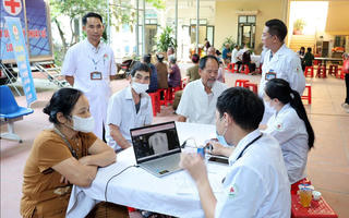 Hơn 2,4 triệu người dân tỉnh Bắc Ninh đã được khám, sàng lọc sức khỏe định kỳ