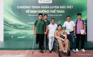 Herbalife Việt Nam phối hợp tổ chức tập huấn dinh dưỡng thể thao cho huấn luyện viên, vận động viên người khuyết tật