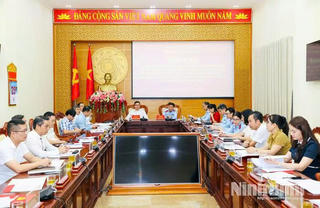 Thanh tra công tác bảo vệ bí mật nhà nước tại Tỉnh ủy Ninh Bình
