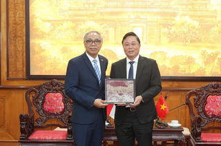 TP Huế thúc đẩy hợp tác với Indonesia về di sản, du lịch và kinh tế