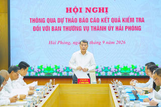 Thủ tướng Lê Minh Hưng: Hải Phòng cần đánh giá cán bộ bằng năng lực và sản phẩm công việc