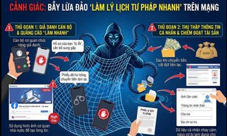 Cảnh giác bẫy lừa đảo khi làm lý lịch tư pháp trực tuyến
