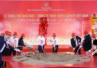 Động thổ nhà máy đầu tiên tại khu công nghiệp lớn nhất Lạng Sơn
