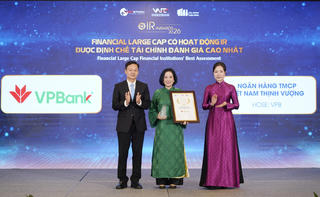 Kể câu chuyện hệ sinh thái qua một “bức tranh” thống nhất, VPBank ghi dấu tại IR Awards 2026