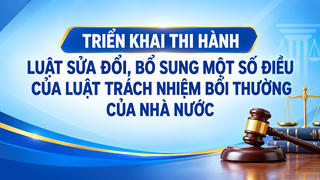 Triển khai thi hành Luật sửa đổi, bổ sung một số điều của Luật Trách nhiệm bồi thường của Nhà nước