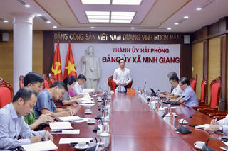 Phó Bí thư Thành ủy Hải Phòng: Rà từng dự án, gỡ từng điểm nghẽn giải ngân đầu tư công