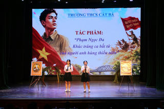 Học sinh Hải Phòng lan tỏa niềm tự hào “Đất Cảng anh hùng – Xứ Đông văn hiến”

