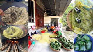 Giữ hương cốm truyền thống ở Hợp Thành (Lào Cai)