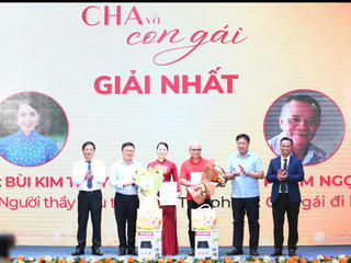 Hơn 1.000 câu chuyện xúc động được kể trong Cuộc thi viết Cha và con gái”