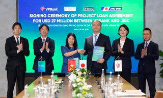 VPBank huy động 27 triệu USD từ ngân hàng Nhật Bản cho dự án truyền tải điện 220 kV