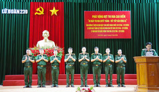 Lữ đoàn 239 Binh chủng Công Binh phát động cao điểm ‘80 ngày thi đua quyết thắng - Viết tiếp bản hùng ca’