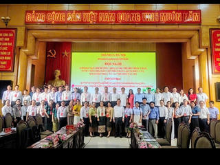 Phường Tây Hồ làm việc với lớp đào tạo, bồi dưỡng, cán bộ của Thủ đô Viên Chăn (Lào)