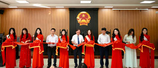 Khai trương phòng Thực hành Luật tại trường Đại học Luật, Đại học Huế 