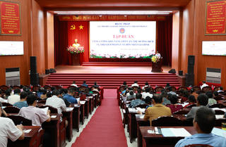 Tập huấn trợ giúp pháp lý về hôn nhân và gia đình cho gần 400 đại biểu của phường Kinh Bắc (Bắc Ninh)