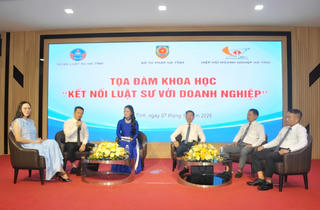 Tọa đàm kết nối luật sư với doanh nghiệp, chủ động phòng ngừa rủi ro pháp lý