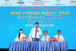 Nha Trang Night Run 2026 lan tỏa tình yêu biển đảo, chung sức vì cộng đồng