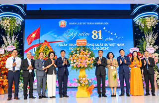 Đoàn Luật sư TP Hà Nội kỷ niệm 81 năm Ngày truyền thống Luật sư Việt Nam