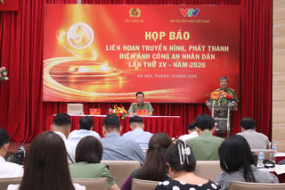 Hơn 730 tác phẩm dự thi Liên hoan Truyền hình, Phát thanh, Điện ảnh Công an nhân dân năm 2026
