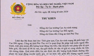 Bộ Công an gửi thư khen các đơn vị phá đường dây rửa tiền xuyên quốc gia 117 tỷ đồng