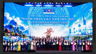 Cúp Thánh Gióng 2026 vinh danh 100 doanh nhân Việt Nam tiêu biểu