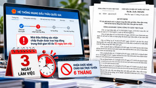 Tổng công ty Giấy Việt Nam xử lý vi phạm đấu thầu đối với Công ty CP Thiết bị Công nghiệp Á Đông