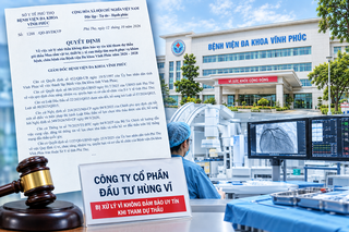 Bệnh viện Đa khoa Vĩnh Phúc xử lý Công ty Cổ phần Đầu tư Hùng Vĩ vì không đảm bảo uy tín dự thầu