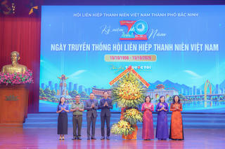 Hội Liên hiệp Thanh niên TP Bắc Ninh tổ chức Lễ kỷ niệm 70 năm Ngày truyền thống