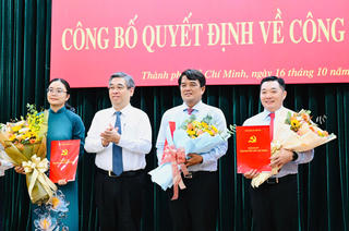 Ông Bùi Thanh Nhân giữ chức Trưởng Ban Tuyên giáo Thành ủy TP Hồ Chí Minh