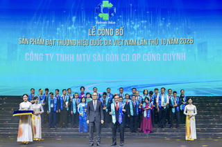 Tự hào Thương hiệu Quốc gia 2026, Co.opmart tặng điểm thưởng tri ân khách hàng