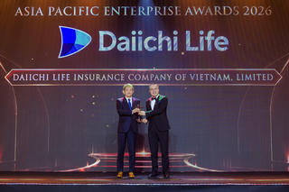 Daiichi Life Việt Nam được vinh danh ở hai hạng mục tại Giải thưởng Doanh nghiệp Châu Á APEA 2026