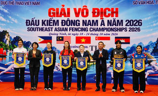Quảng Ninh đăng cai Giải Vô địch Đấu kiếm Đông Nam Á năm 2026
