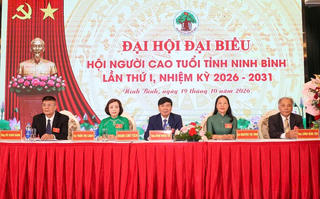 Ông Đinh Ngọc Hà được bầu giữ chức Chủ tịch Hội Người cao tuổi tỉnh Ninh Bình 