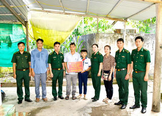 BĐBP Cà Mau lan tỏa nghĩa tình đồng đội, tiếp sức học sinh nghèo