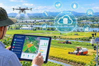 Khơi thông nguồn lực phát triển nông nghiệp từ dữ liệu dùng chung