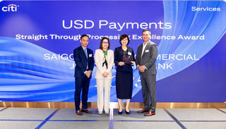 SHB nhận Giải thưởng Chất lượng Thanh toán Quốc tế Xuất sắc (STP Award) từ Citibank