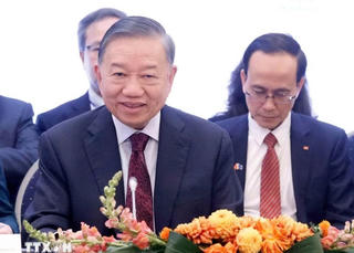 Tổng Bí thư, Chủ tịch nước Tô Lâm dự tọa đàm cấp cao với lãnh đạo doanh nghiệp tiêu biểu châu Âu và Bỉ