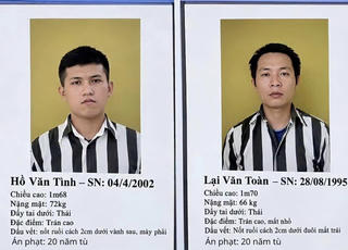 Công an Khánh Hòa kêu gọi người dân cung cấp thông tin về các phạm nhân trốn khỏi Trại giam A2