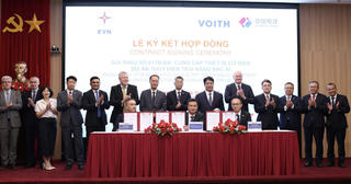 Ký kết 2 gói thầu lớn nhất của dự án thủy điện tích năng đầu tiên tại Việt Nam