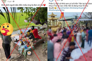 Mời 2 người đăng clip 'soi căn', 'gỡ bùa' lên mạng xã hội đến cơ quan công an làm việc
