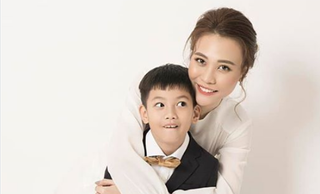 Đàm Thu Trang thay Hà Hồ chúc mừng sinh nhật con trai Subeo