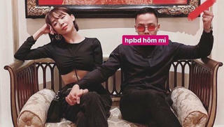 Hoàng Touliver lần đầu công khai tình cảm với Tóc Tiên 