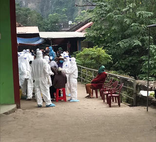 Tam Điệp, Ninh Bình khẩn trương truy vết và phong tỏa tạm thời nhiều khu vực